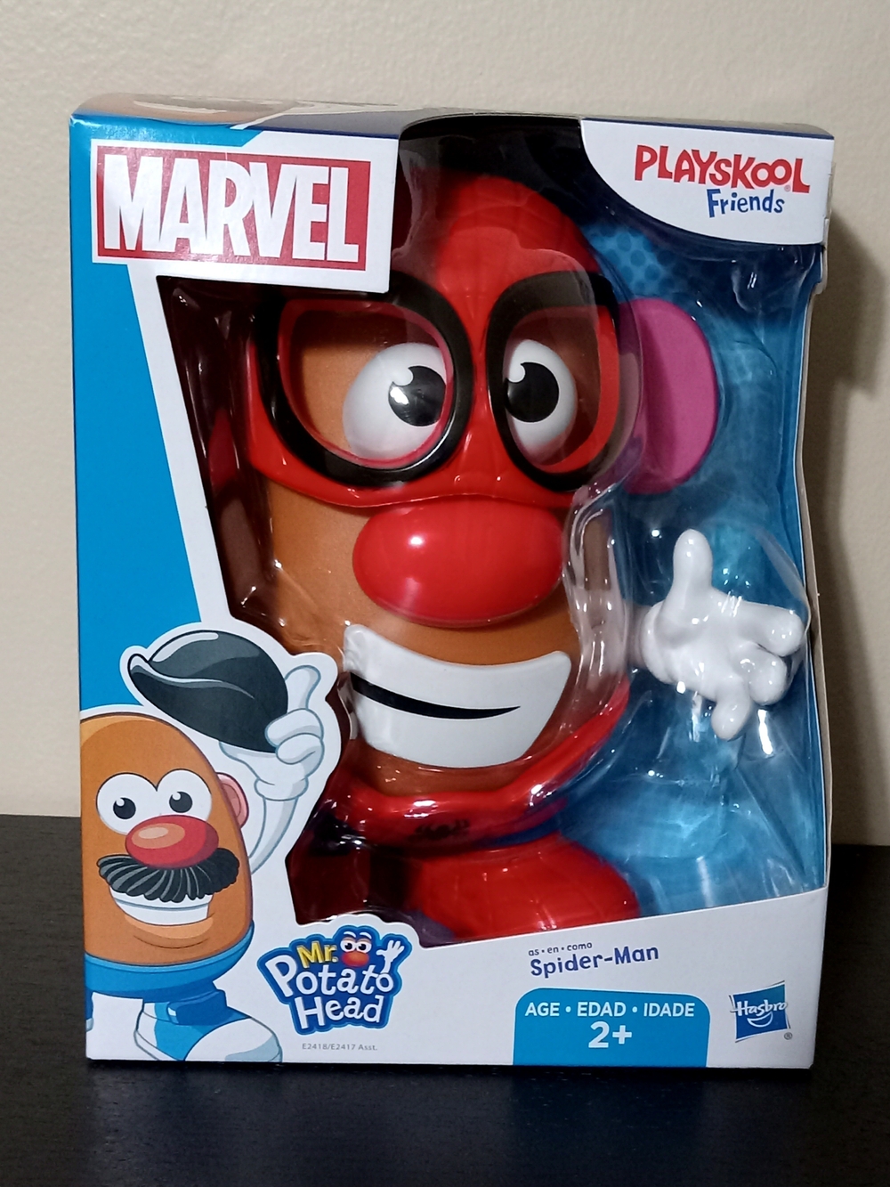 Playskool Friends Mr Potato Head Marvel Classic Spider-Man Figure New Sealed